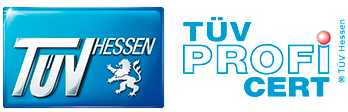TÜV Hessen DIN EN ISO 9001:2015 zertifiziert